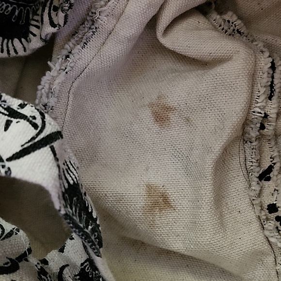 Whimsigoth Floral Bat Tote Bag - Picture 6 of 7